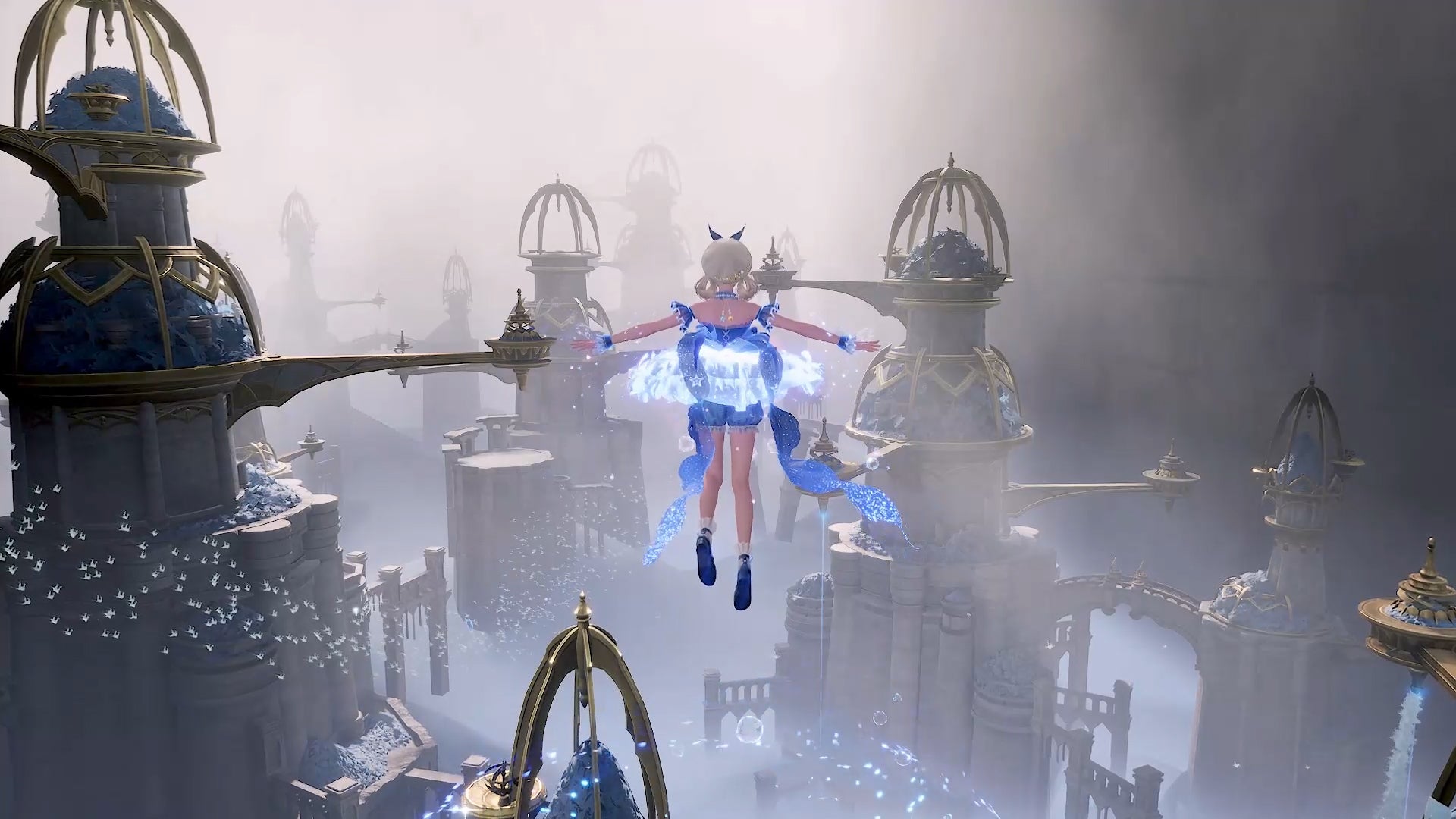 A player flying in Infinity Nikki. - 3