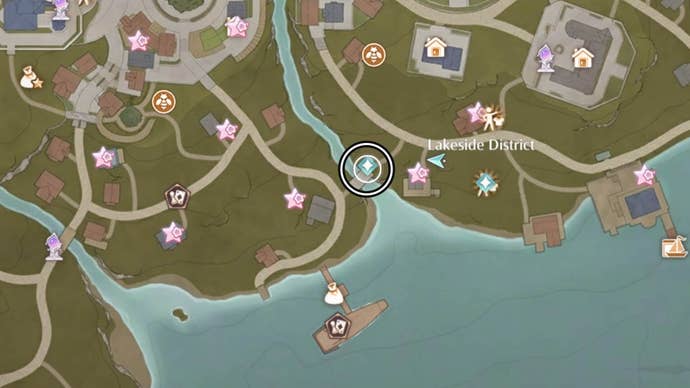 infinity nikki rewind across time and space bridge map location