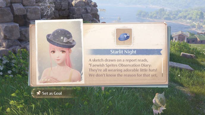 infinity nikki starlit night hat sketch reward