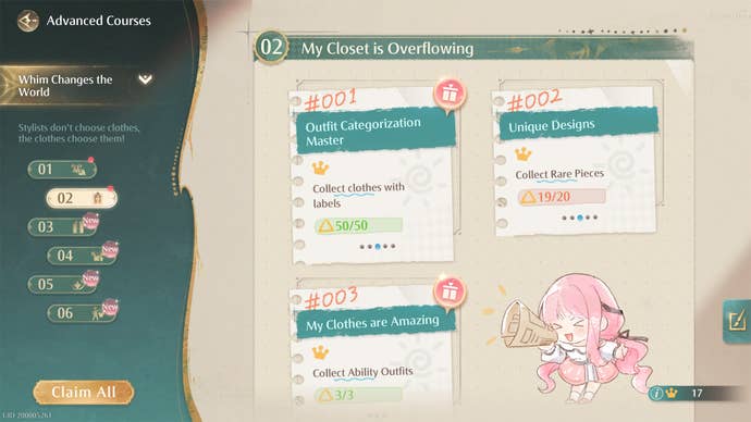 Advanced Courses in Infinity Nikki.