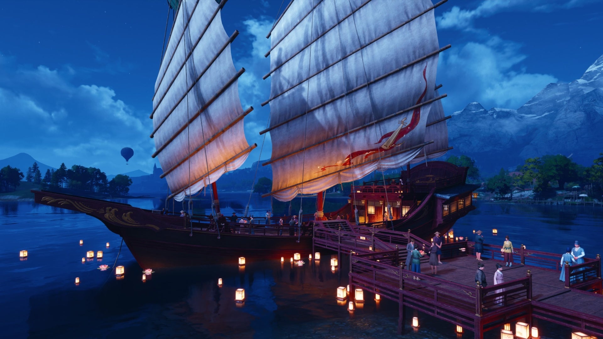 infinity nikki the white jade ship in florawish