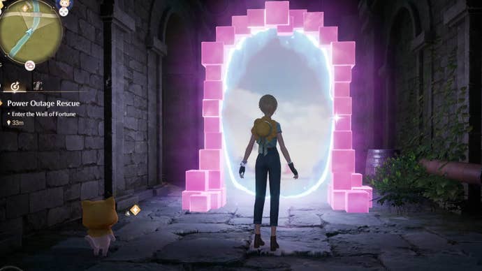 infinity nikki well of fortune curio domain portal