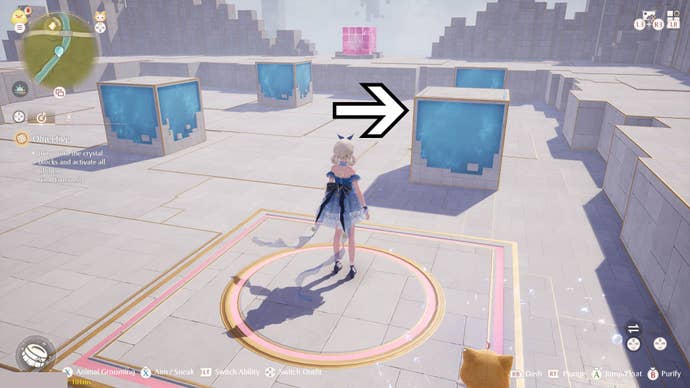 infinity nikki well of fortune curio domain puzzle path part two