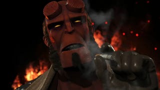 Check out Hellboy in this Injustice 2 gameplay video