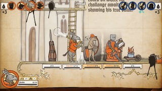 The good medieval mollusc boys of Inkulinati's turn-based strategy will leave you feeling giddy