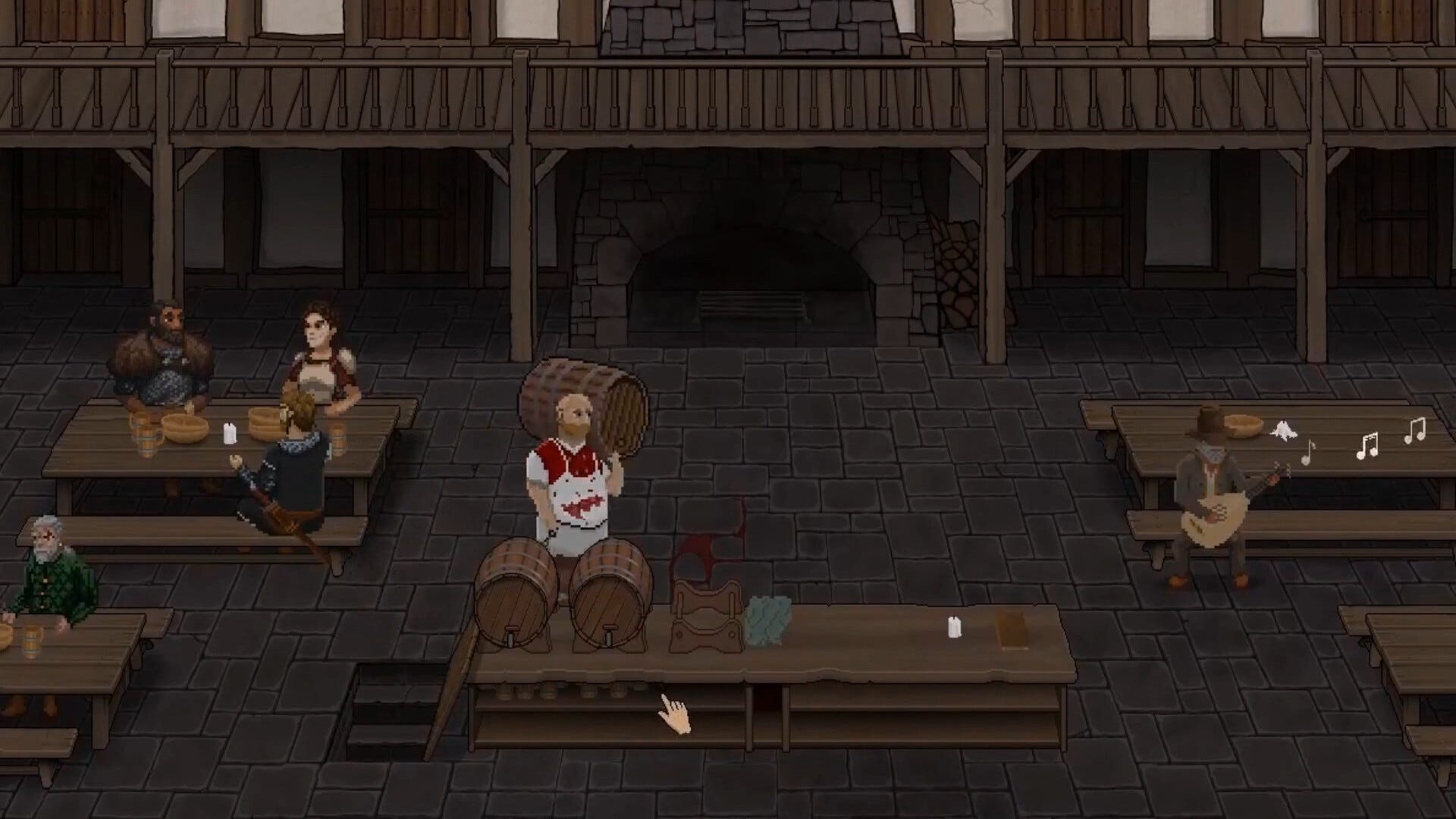Innkeep satisfies my craving for a fantasy game that's just a grim drudgery simulator