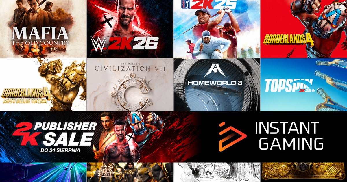 Mafia, Borderlands, Civilization i inne hity w świetnych cenach. Wielka wyprzedaż gier 2K na Instant Gaming