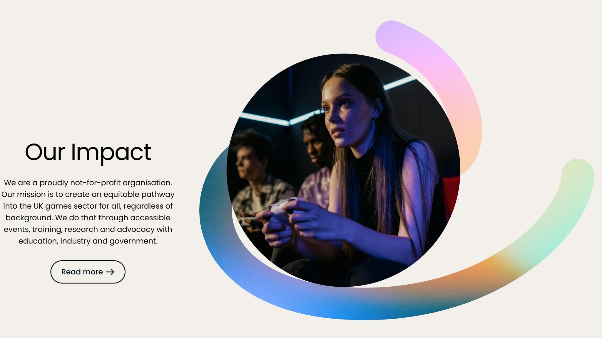 Into Games impact statement. - 4