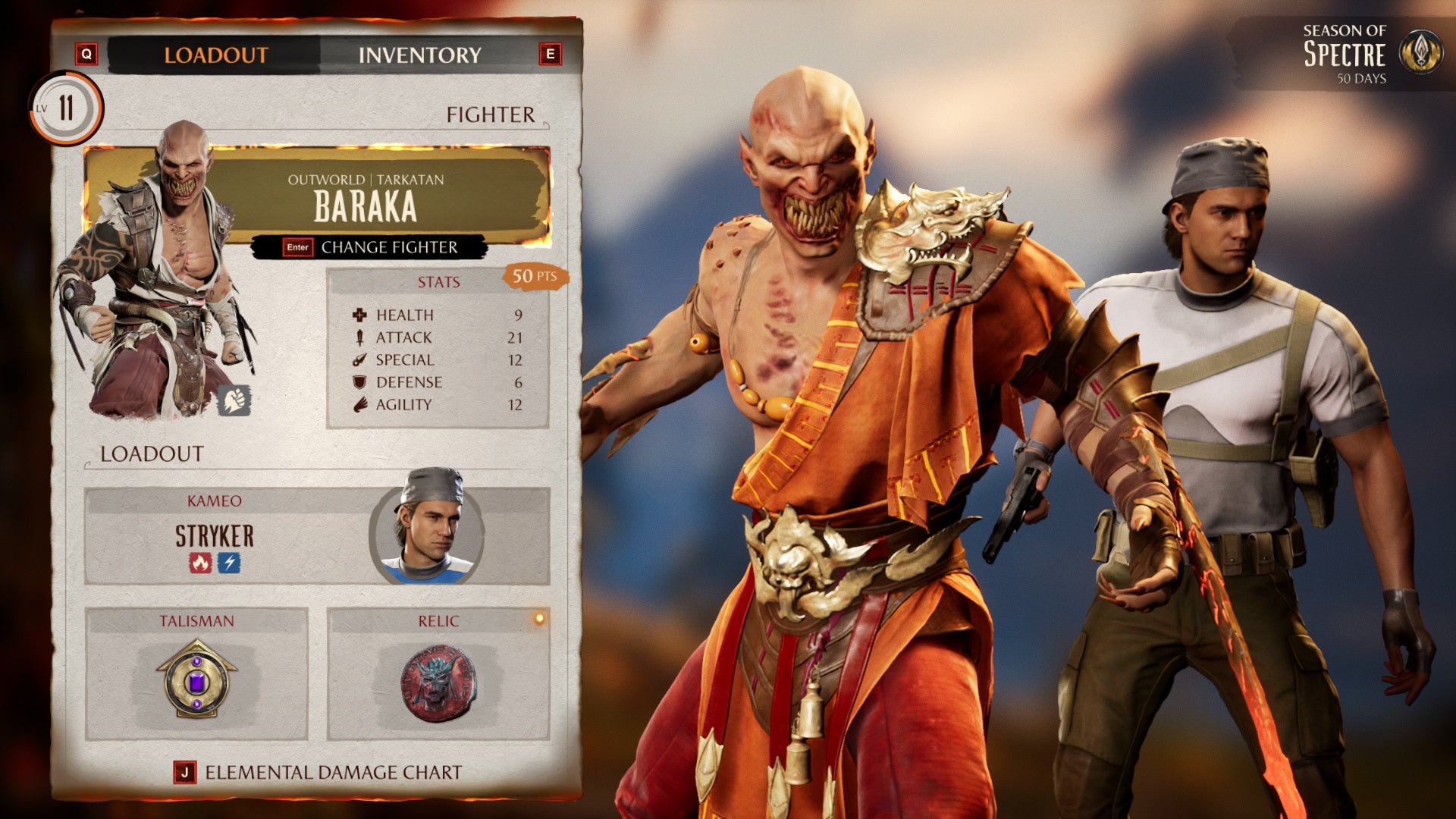 Invasions loadout screen in Mortal Kombat 1 - 5