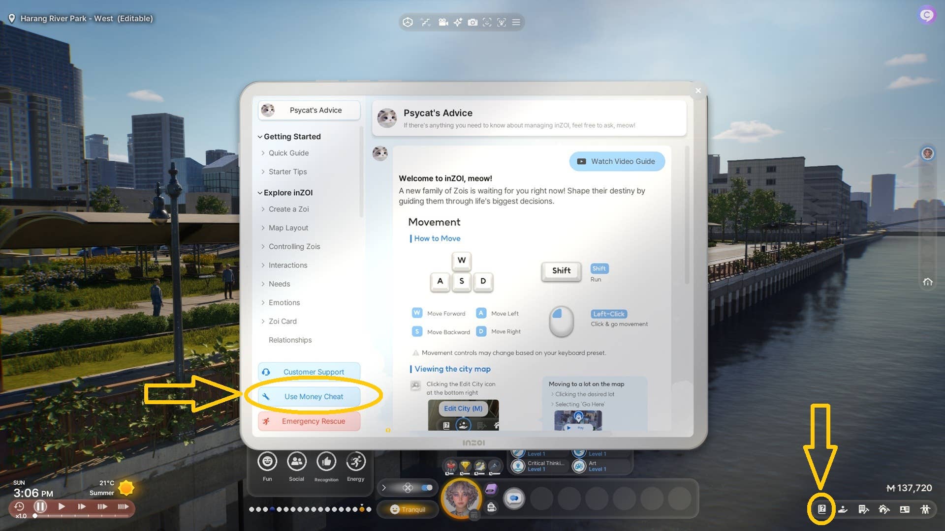 inZOI Cheats: How to use the money cheat and more | VG247