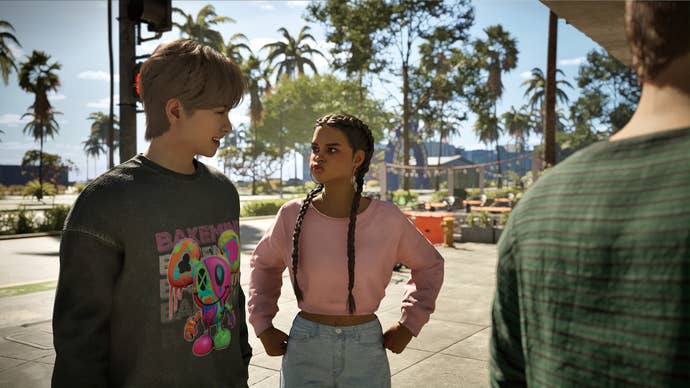 Some Zois in InZOI, one of whom looks like she potentially needs the toilet.