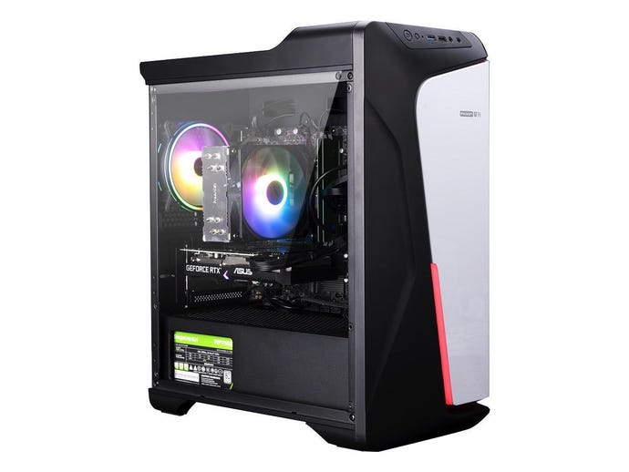 The IPASON gaming desktop.
