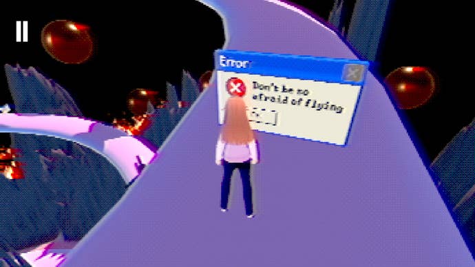 A horrible message in indie horror game IRIS