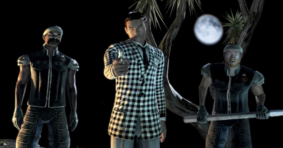 No Fallout New Vegas remaster teases here, Iron Galaxy say, we're just really enthusiastic about meetings