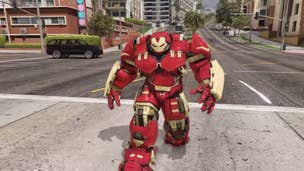 GTA 5: Iron Man's Hulkbuster armour mod is unstoppable