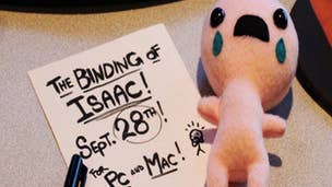 Binding of Isaac gets release date, incredibly sad plushie