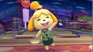 Super Smash Bros. features Isabelle from Animal Crossing: New Leaf as assist trophy