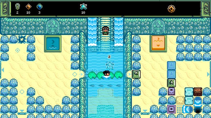 Crossing an azure river in Isles Of Sea and Sky.