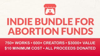Itch.io bundle to raise money for abortion funds is now live