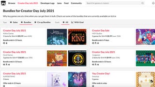 Itch.io’s Creator Day returns to give 100% of revenue to devs and designers on the indie marketplace