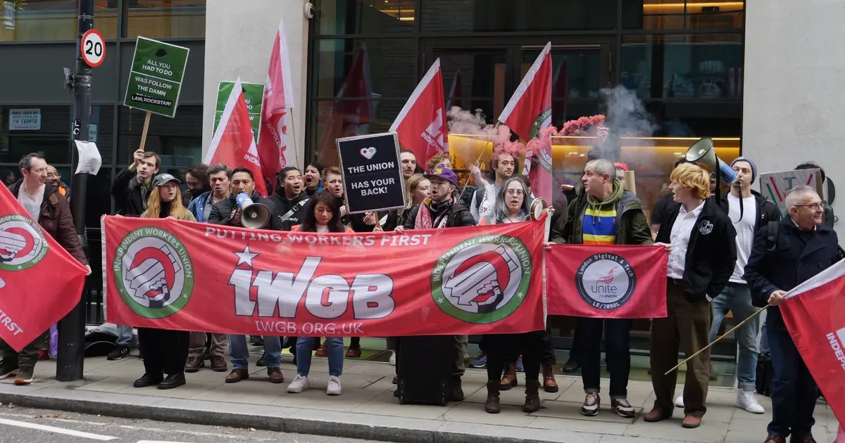 Rockstar vs. the Independent Workers' Union of Great Britain: a timeline of events so far