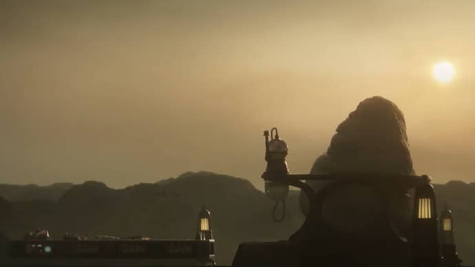 Han and Jabba in Star Wars Outlaws