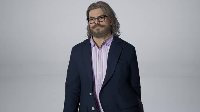 A character in inZOI who looks a lot like Jack Black.