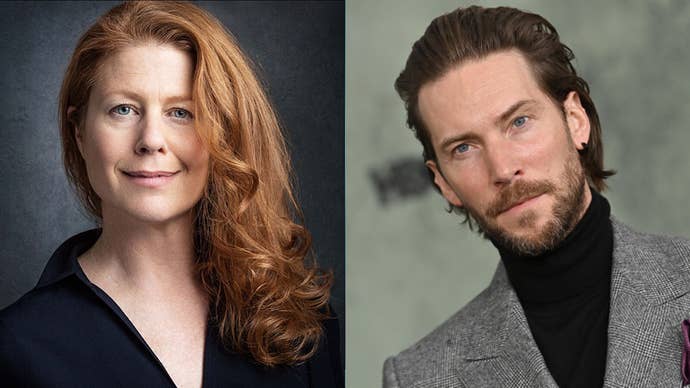 Jane Perry and Troy Baker