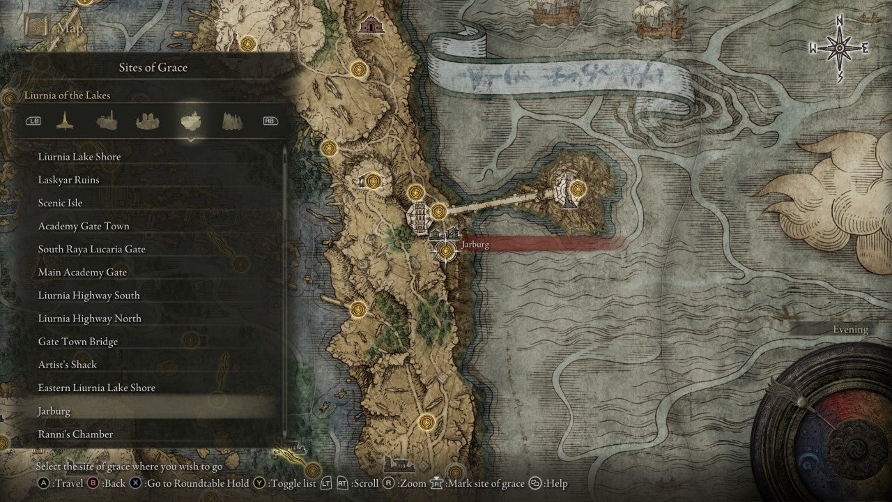 Jarburg Grace in Elden Ring