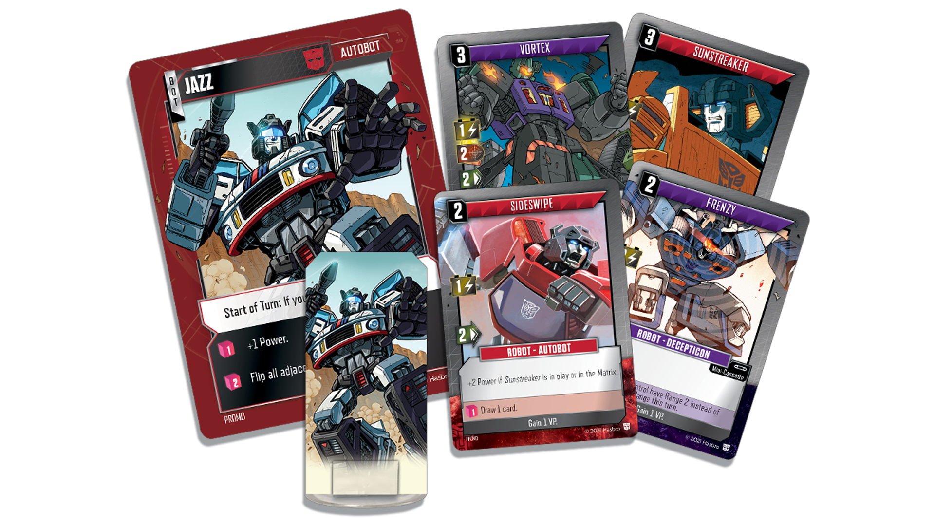 Transformers TCG Autobots Starter Set – Two-Player Card Game With Foil Character Cards, Battle Cards & Counters