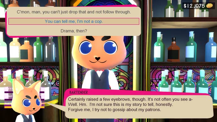 A cat from Jazztronauts