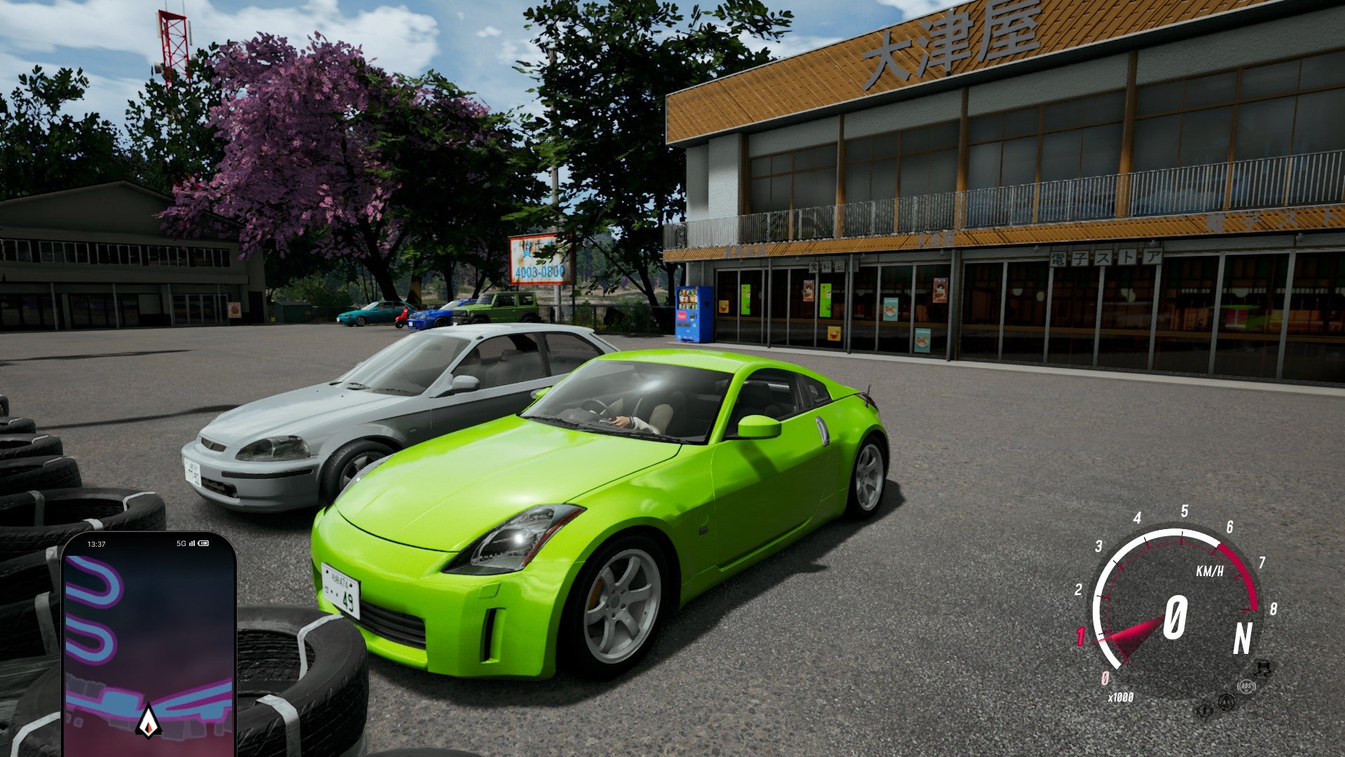 JDM: Rise Of The Scorpion offers a free prologue of drift racing around rural Japan