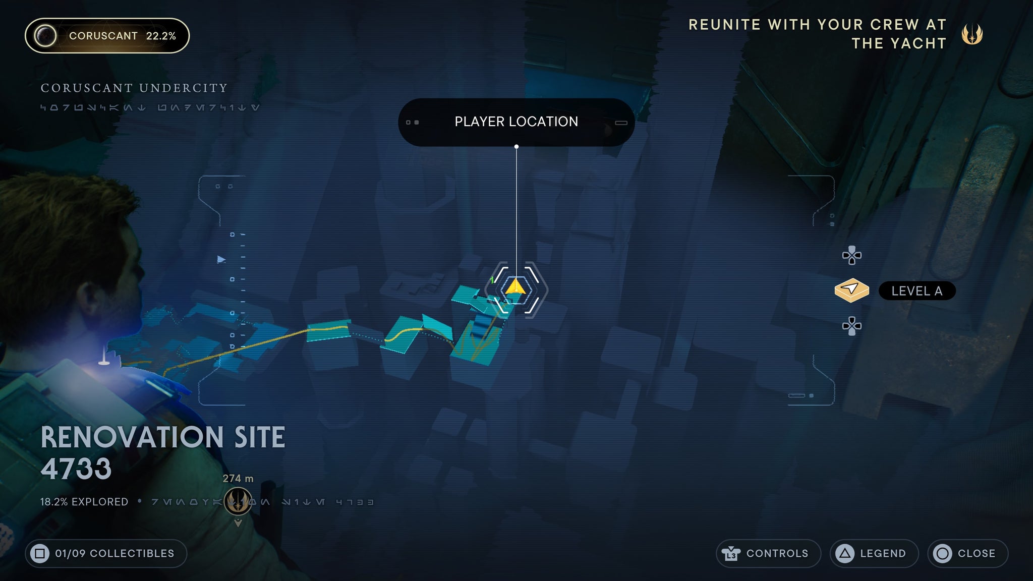 Coruscant paint material location (map) - 3