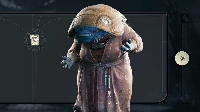 A picture of Tulakt in the databank of Jedi: Survivor.