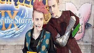 Video - Jedward dress up as Dragon Quest IX characters