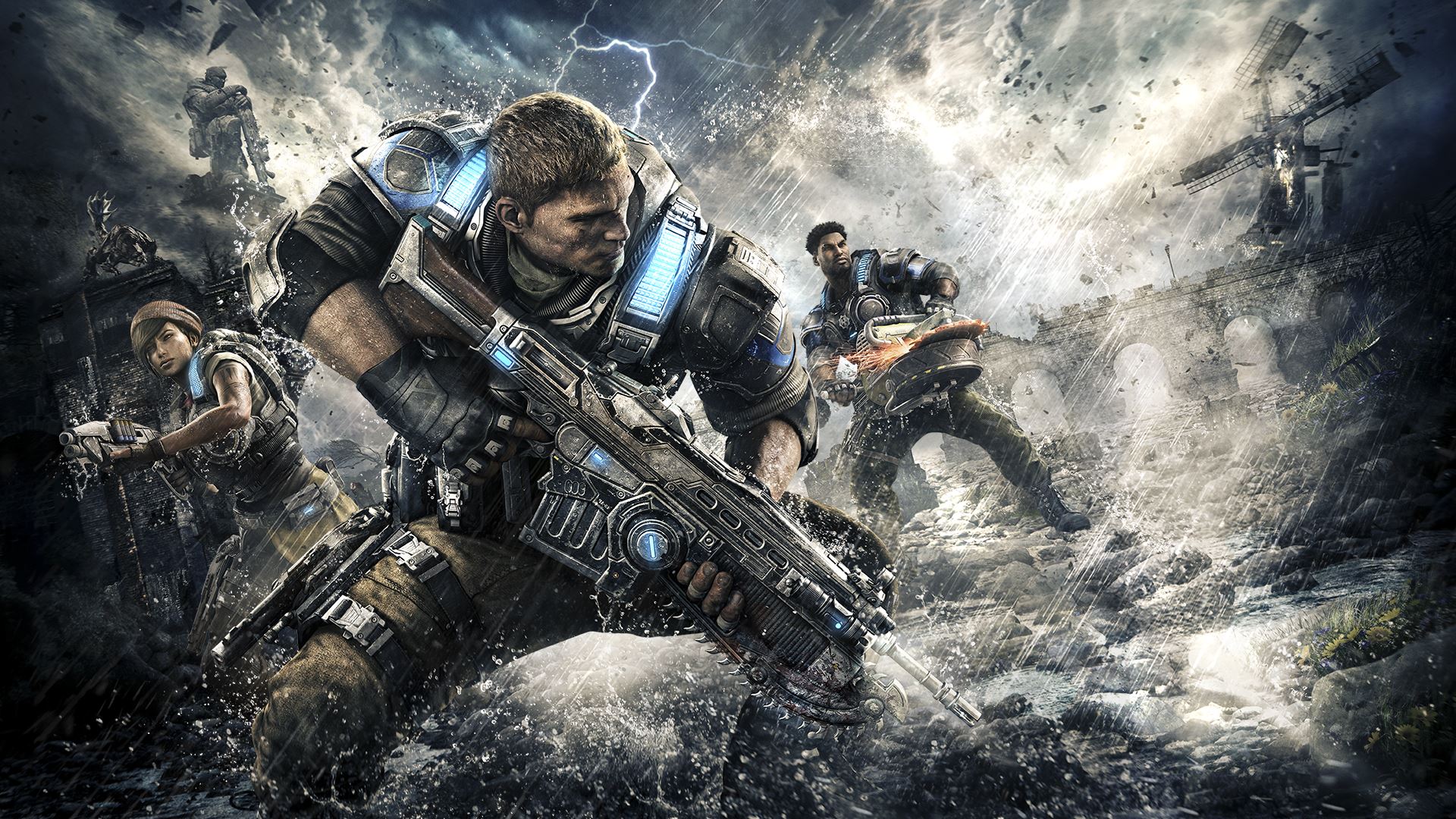 Gears of War 4 testado na Xbox One X Primeiro olhar Eurogamer.pt