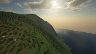 Jemand baut die Erde maßstabsgetreu in Minecraft nach