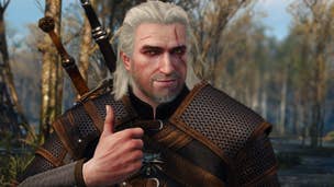 The Witcher 3: Wild Hunt - Geralt giving a big thumbs up