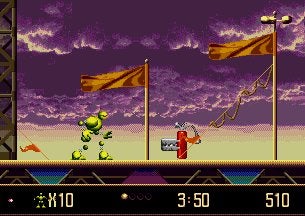 Vectorman screenshot