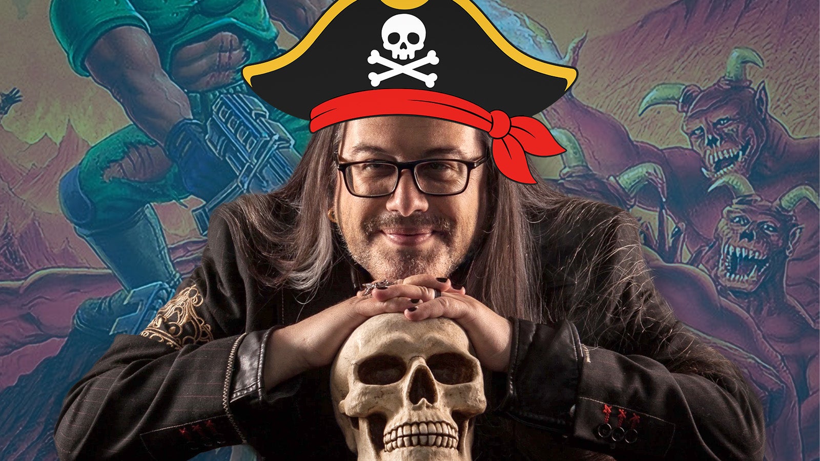 Doom creator id Software used Taiwanese pirates to help distribute the game, John Romero reveals