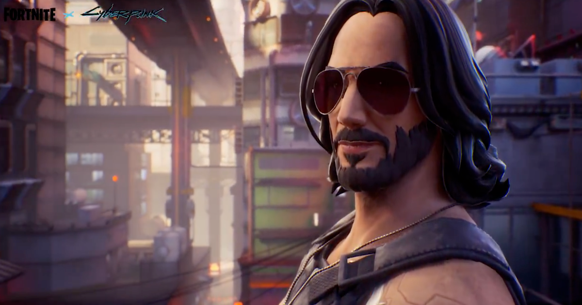 Keanu Reeves Skin Keanu Reeves is in Fortnite again, this time as Cyberpunk 2077's Johnny ...
