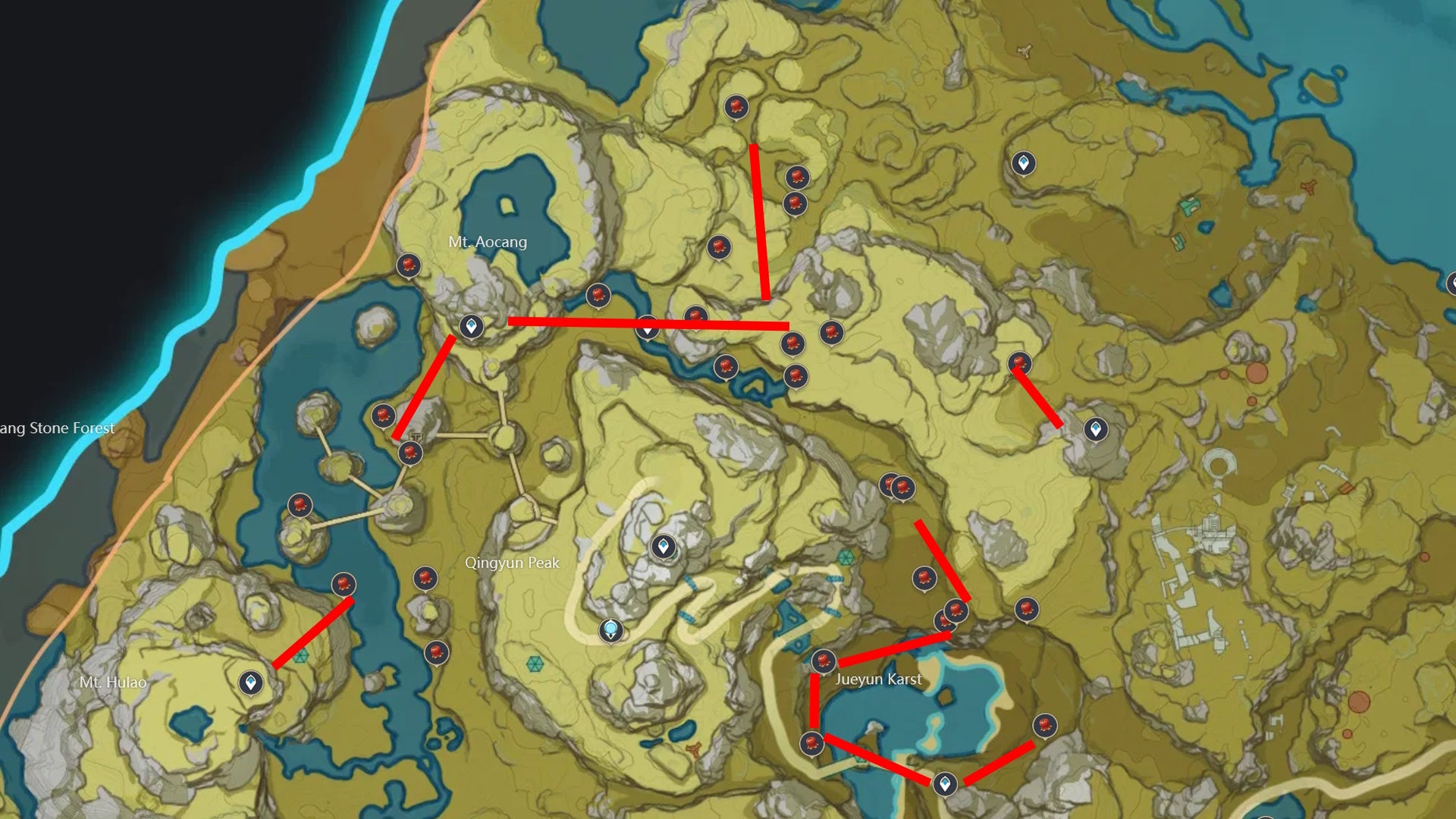 Genshin Impact Jueyun Chili locations and Jueyun Chili farming tips - 12