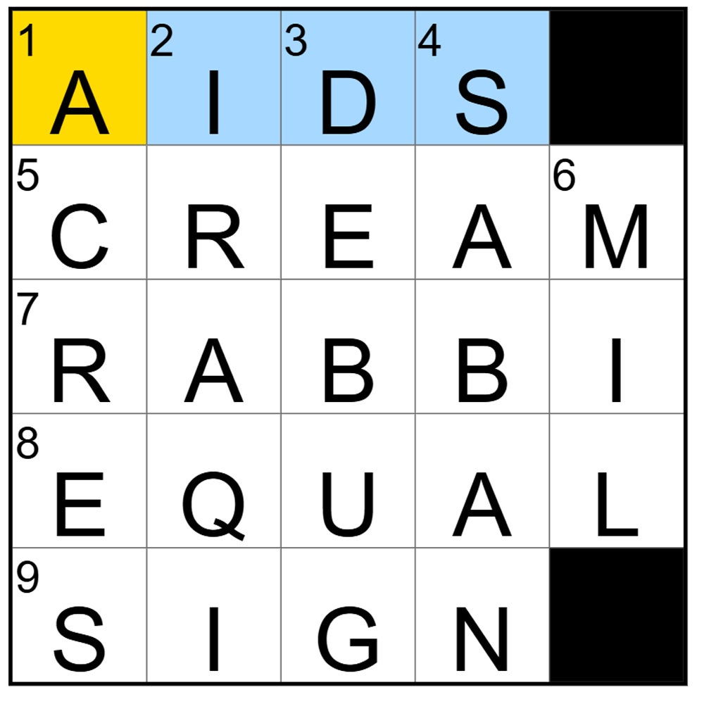 The Mini Crossword answers on July 11, 2025. - 3