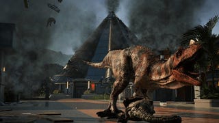 Jurassic World Evolution stomps out today