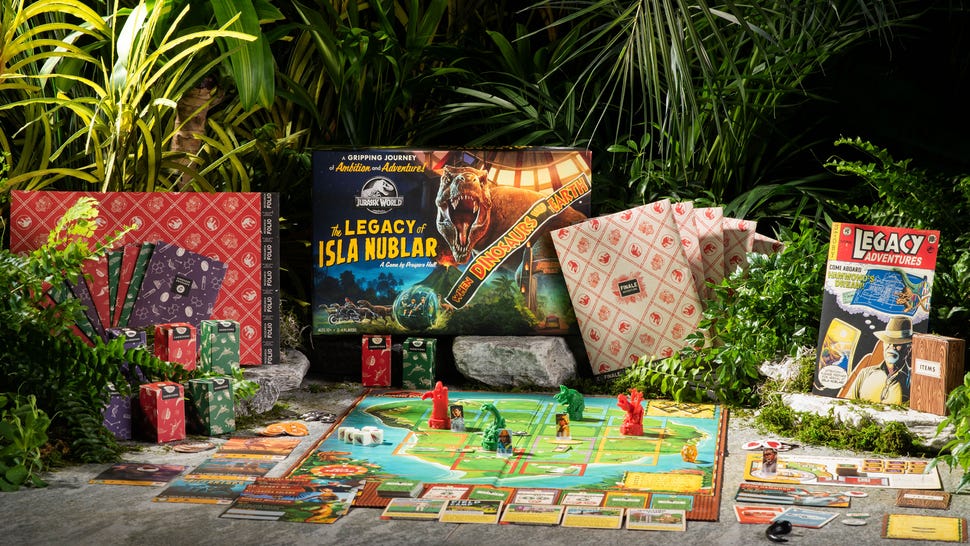 A promo image of Jurassic World: Legacy of Isla Nublar.