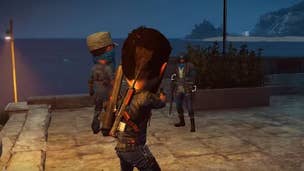 Use the balloon weapon in Just Cause 3 to make NPC's heads swell