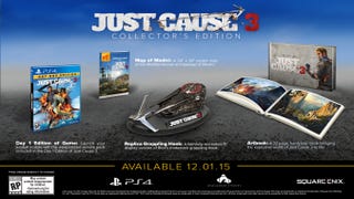 You voted on the contents of Just Cause 3’s Collector’s Edition, and here's what you'll get
