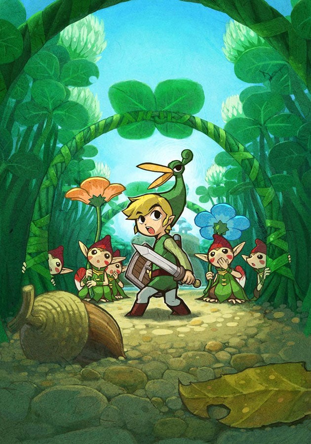 The Legend of Zelda: The Minish Cap artwork