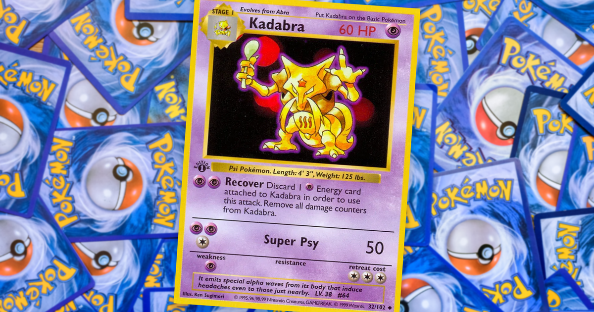 It looks like Kadabra is returning to the Pokmon card game after 20 years in legal exile | Dicebreaker It looks like Kadabra is returning to the Pokmon card game after 20 years in legal exile | Dicebreaker