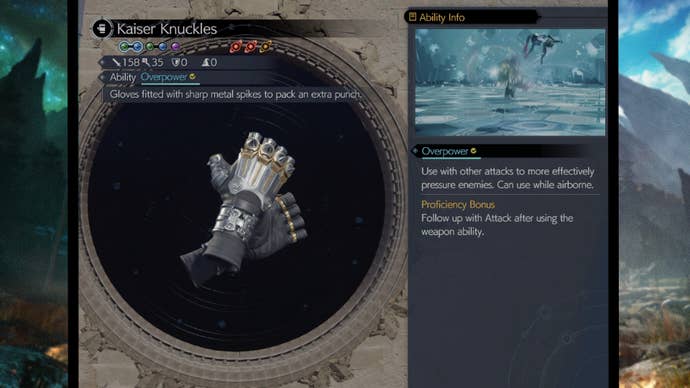 The Kaiser Knuckles in Final Fantasy 7 Rebirth.